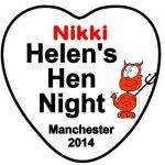 hen party badges
