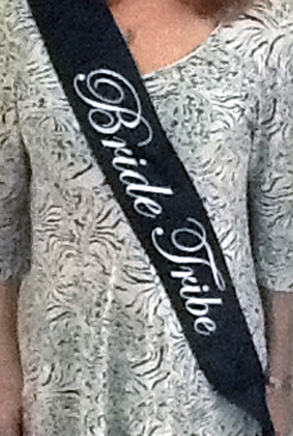 personalised sashes