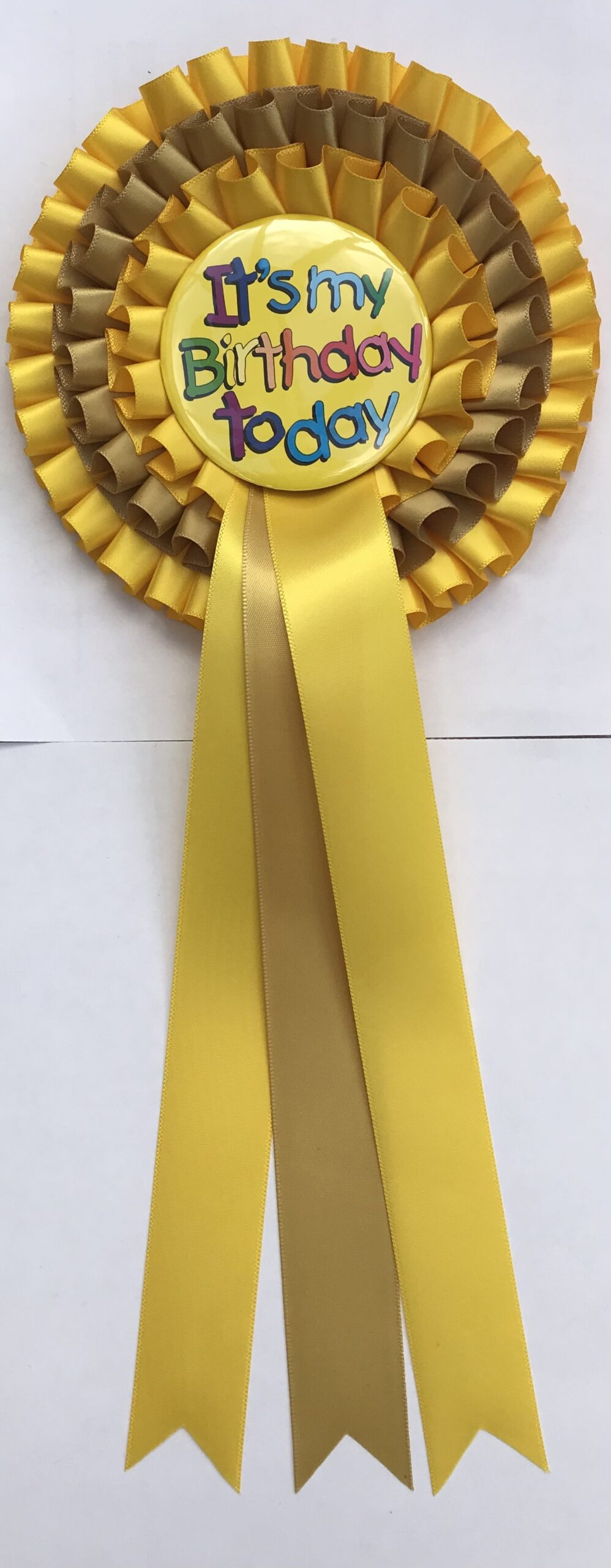 Birthday Rosettes - no Age