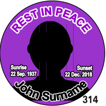 Funeral Badge - Image 9