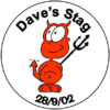 Stag Night Badges