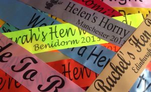 Personalised Sash